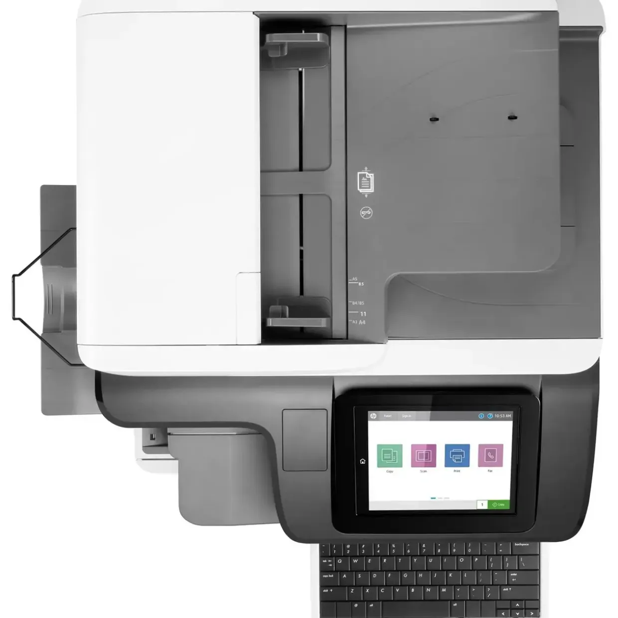 HP Printer LaserJet Color A3 Flow MFP M776zs printer