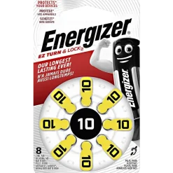 Høreapparat batteri Energizer Hearing Aid Zinc Air 10 Battery (8 pack) - Køb minimum 6 stk.
