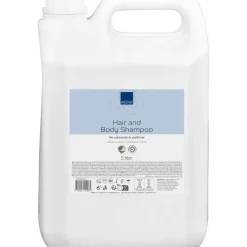 Hår- og bodyshampoo - Abena - 5 l - uden glycerol - 2 stk