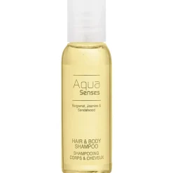 Hår og bodyshampoo Aqua Senses 35 ml - 300 stk