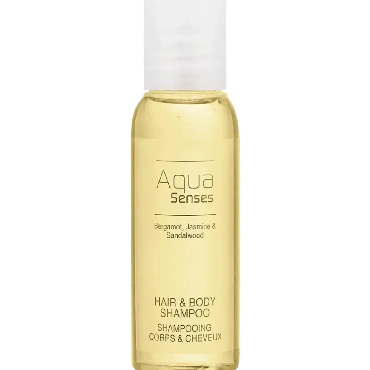 Hår og bodyshampoo Aqua Senses 35 ml - 300 stk