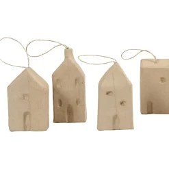Huse, H: 9,5-12 cm, B: 5,5-6,5 cm, 4stk., dybde 3 cm