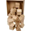Huse i papmaché 6x8,5x10,5 cm - 40 stk