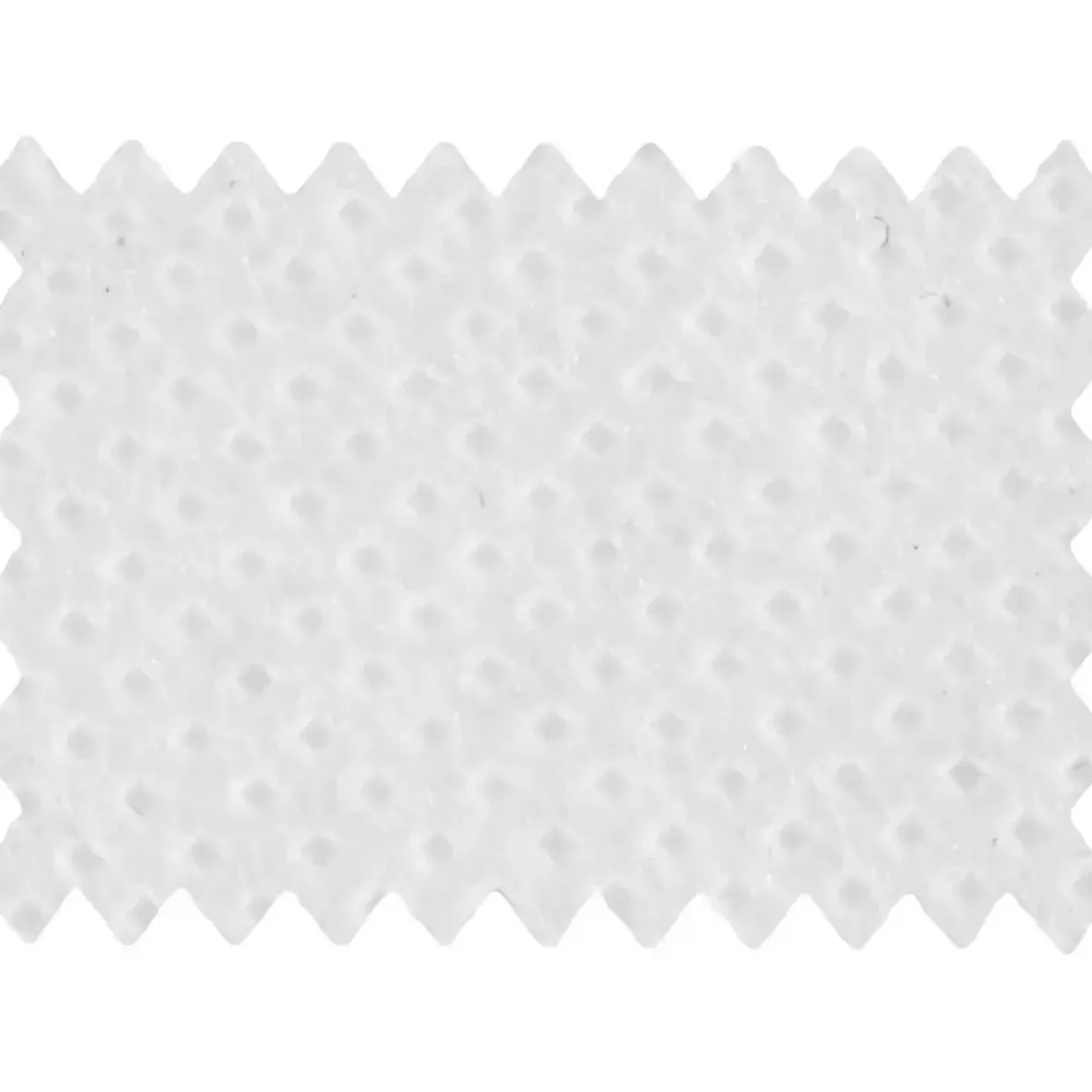 Hvid dug af syntetiske fibre - 125 cm x 10 meter