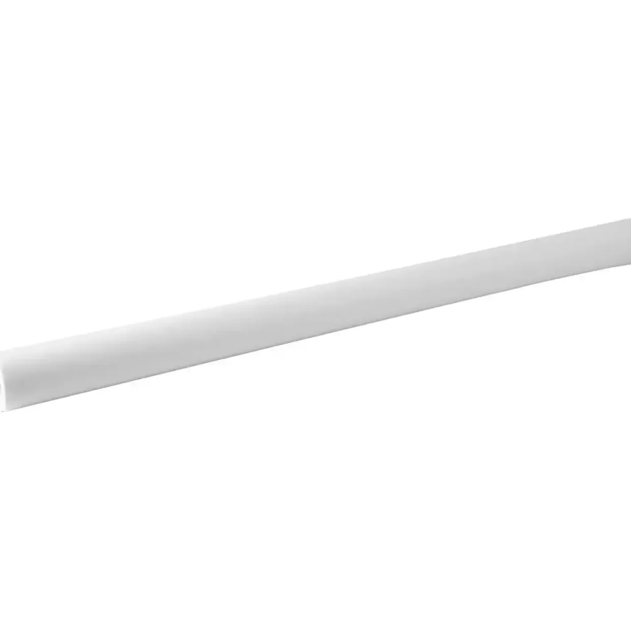 Hvid dug af syntetiske fibre - 125 cm x 10 meter