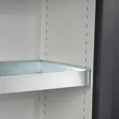 Hylde til SMVH kemikalieskab 1000x435mm Galvaniseret