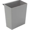 Indsats til affaldsspand/papirkurv - Grå - 9,5 l