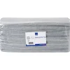 Industriaftørring, ABENA, 1-lags, interfold, 42x35cm, 10,5 cm, grå, nonwoven - 600 stk