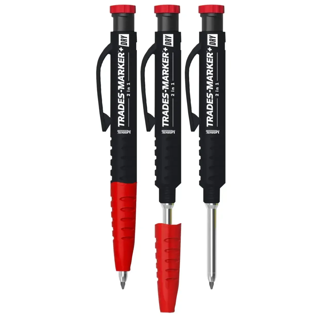 Industriblyant Markal Trades Marker+ Dry 2In1