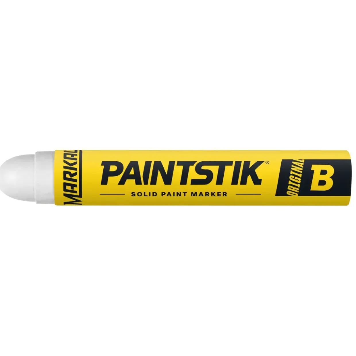 Industrifarvekridt Markal Paintstik Original B hvid - Køb minimum 12 stk.