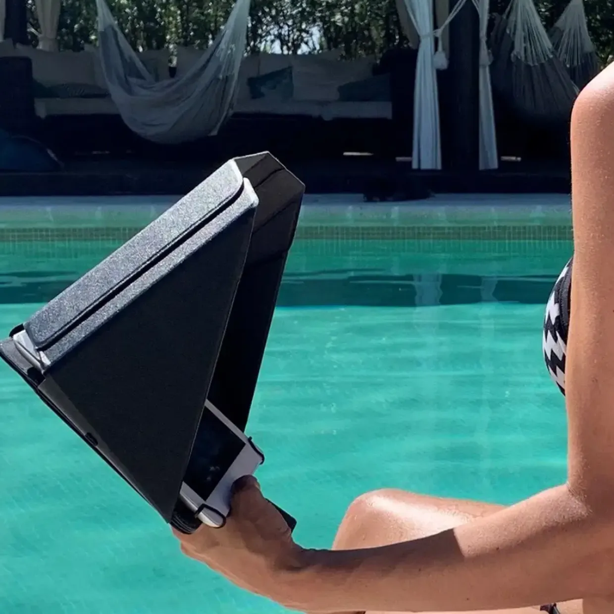 iPad/Tablet-cover - Philbert Universal 9,7"–11" - Sort - Med solskærm