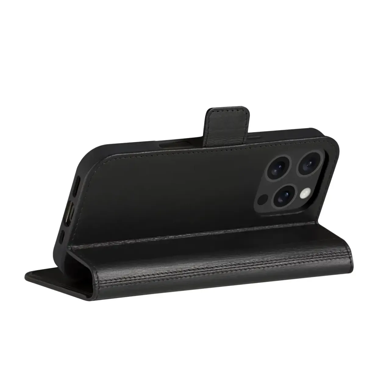 iPhone 16 Pro cover - Dbramante1928 Copenhagen 3 - Sort - Kernelæder