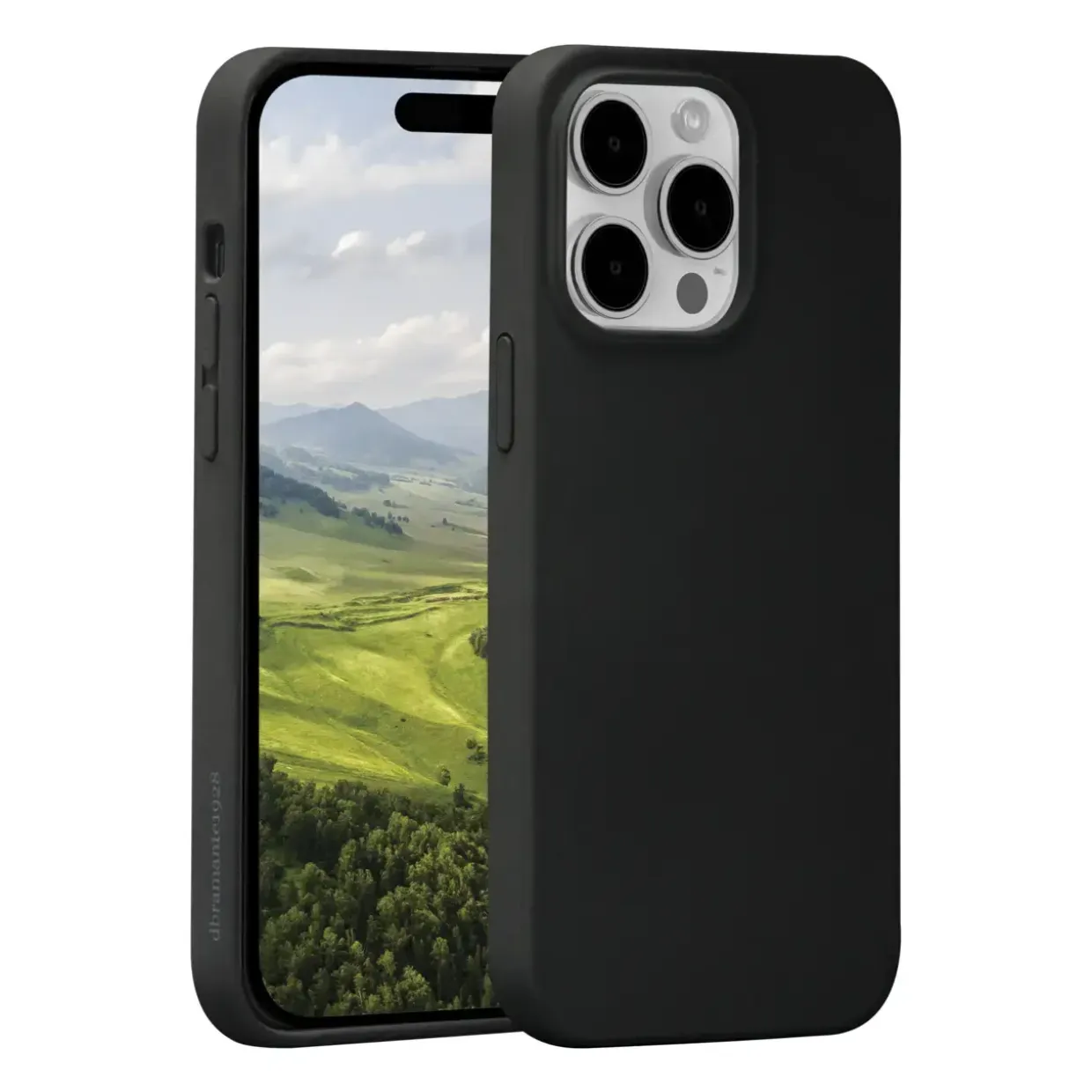 iPhone 15 Pro cover - Dbramante1928 Monaco - MagSafe - Sort