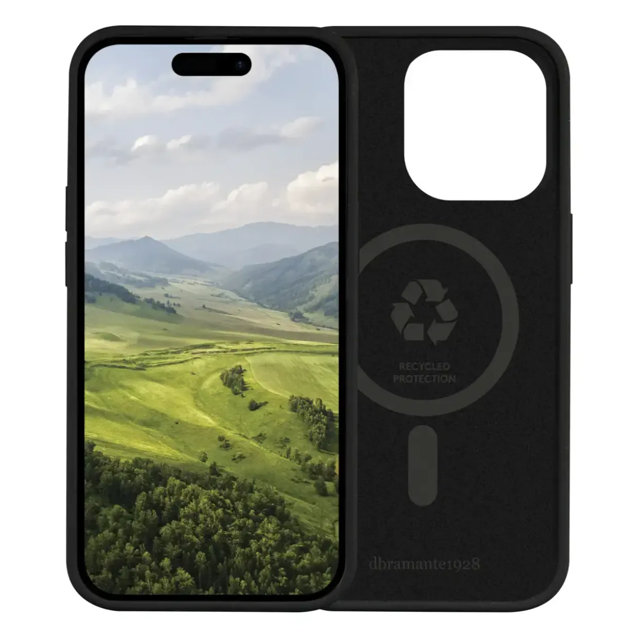 iPhone 15 Pro cover - Dbramante1928 Monaco - MagSafe - Sort