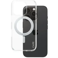 iPhone 16 Pro Cover - PanzerGlass Care - MagSafe/Kickstand - Klar - 1 stk