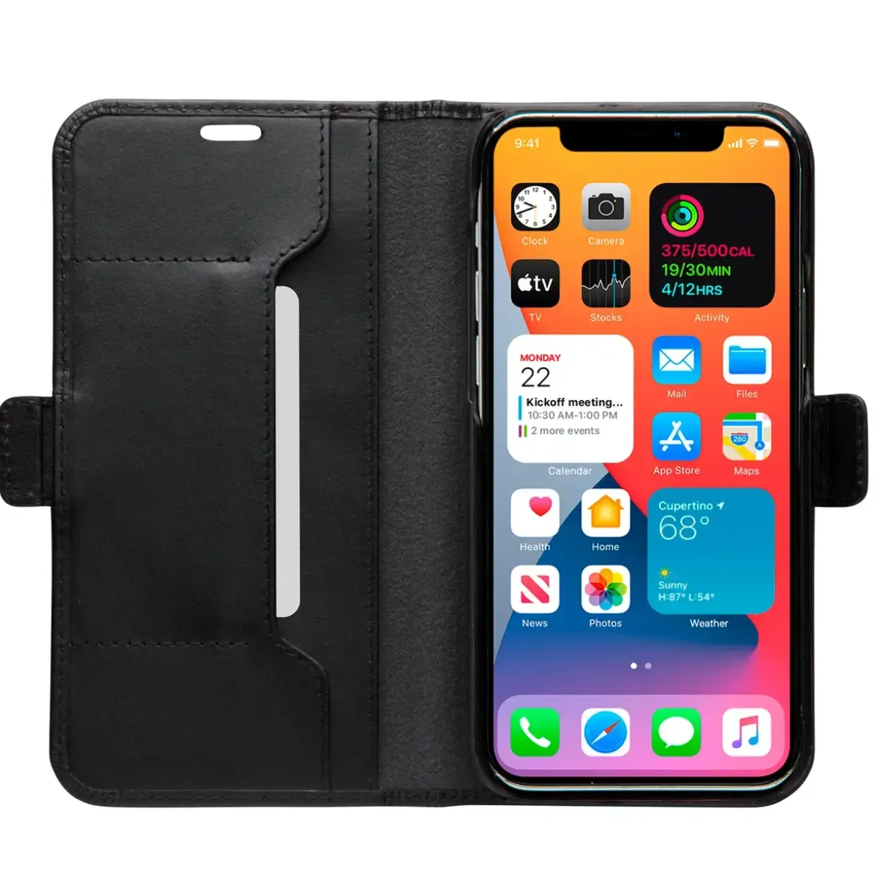 iPhone 12 Pro Max cover Dbramante1928 Copenhagen Slim, Black