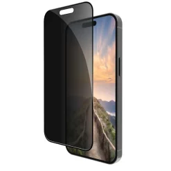 iPhone 16/15 skærmbeskyttelse, Dbramante1928 sort - Privacy