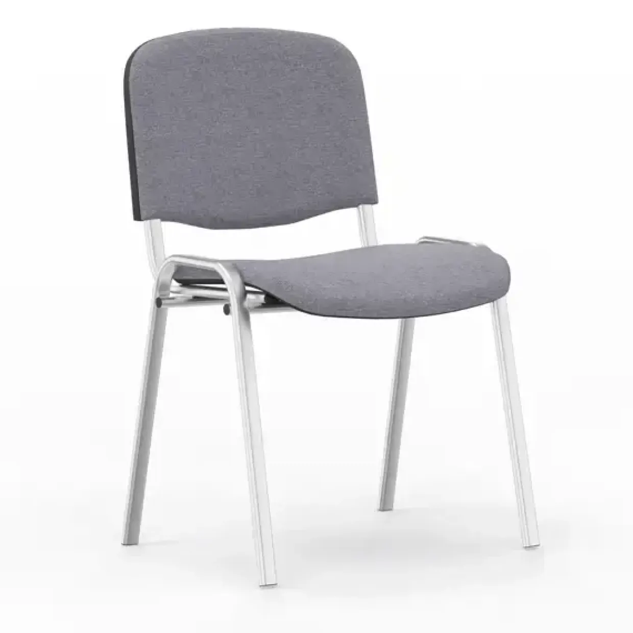 Iso stol, Grå med alugrå stoleben