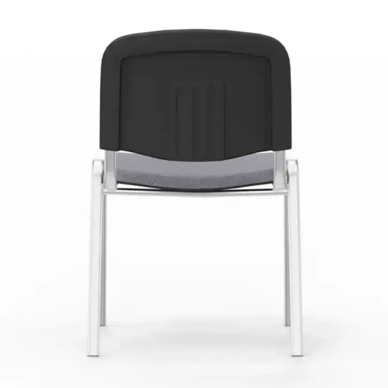 Iso stol, Grå med alugrå stoleben