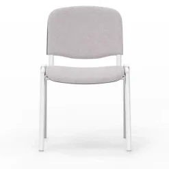 Iso stol, Lys grå med alugrå stoleben