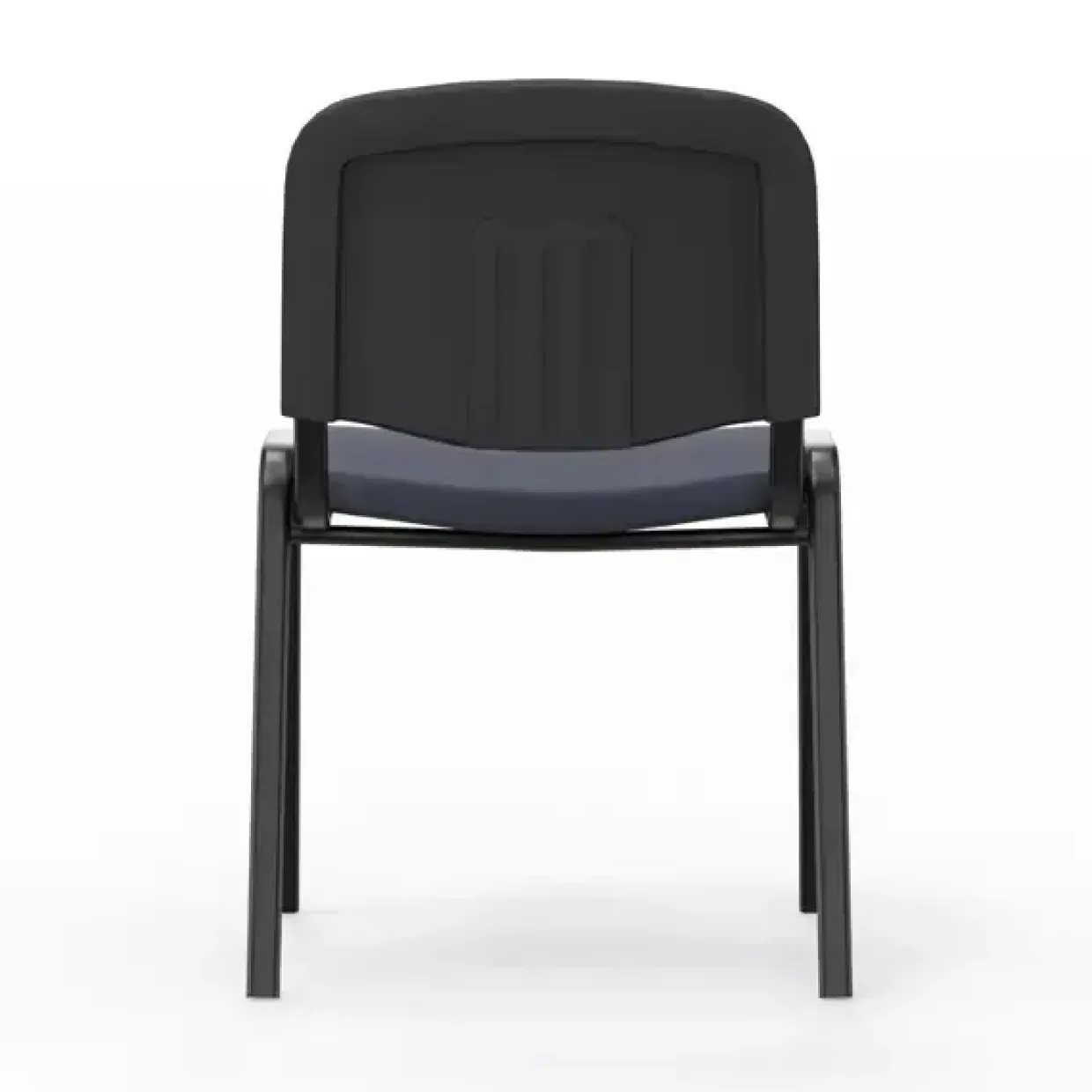 Iso stol, Mørk blå med sorte stoleben