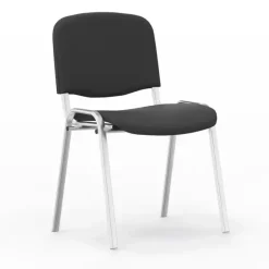 Iso stol, Sort med alugrå stoleben