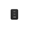 IT Charger - Dbramante1928 re-charge 2xUSB-C 65W + 1xUSB-A Sort