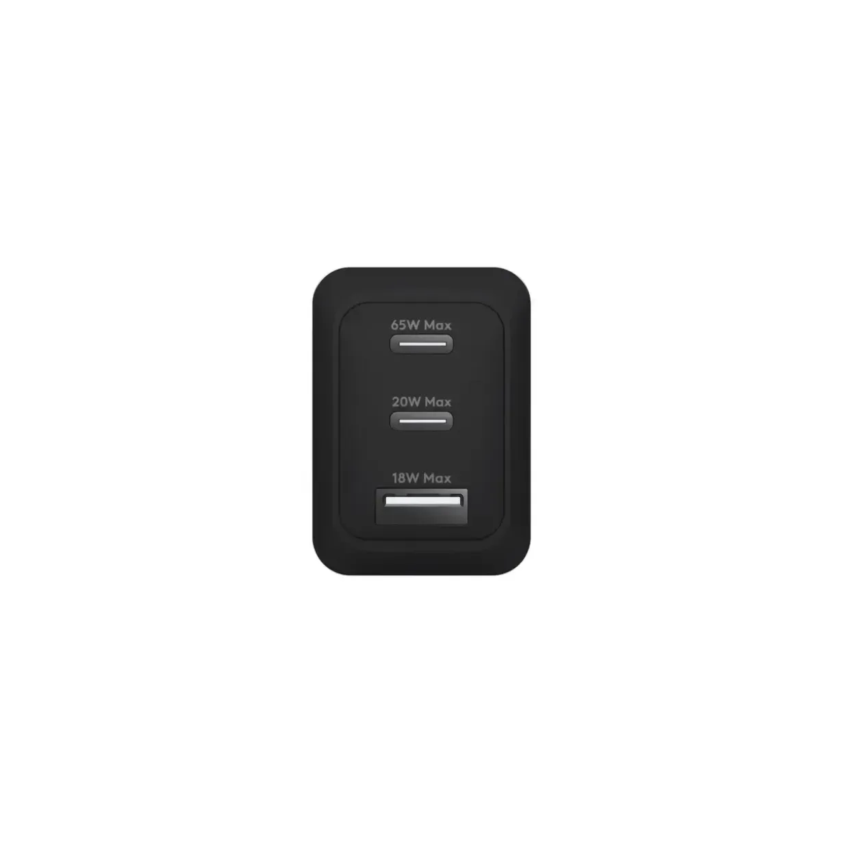 IT Charger - Dbramante1928 re-charge 2xUSB-C 65W + 1xUSB-A Sort