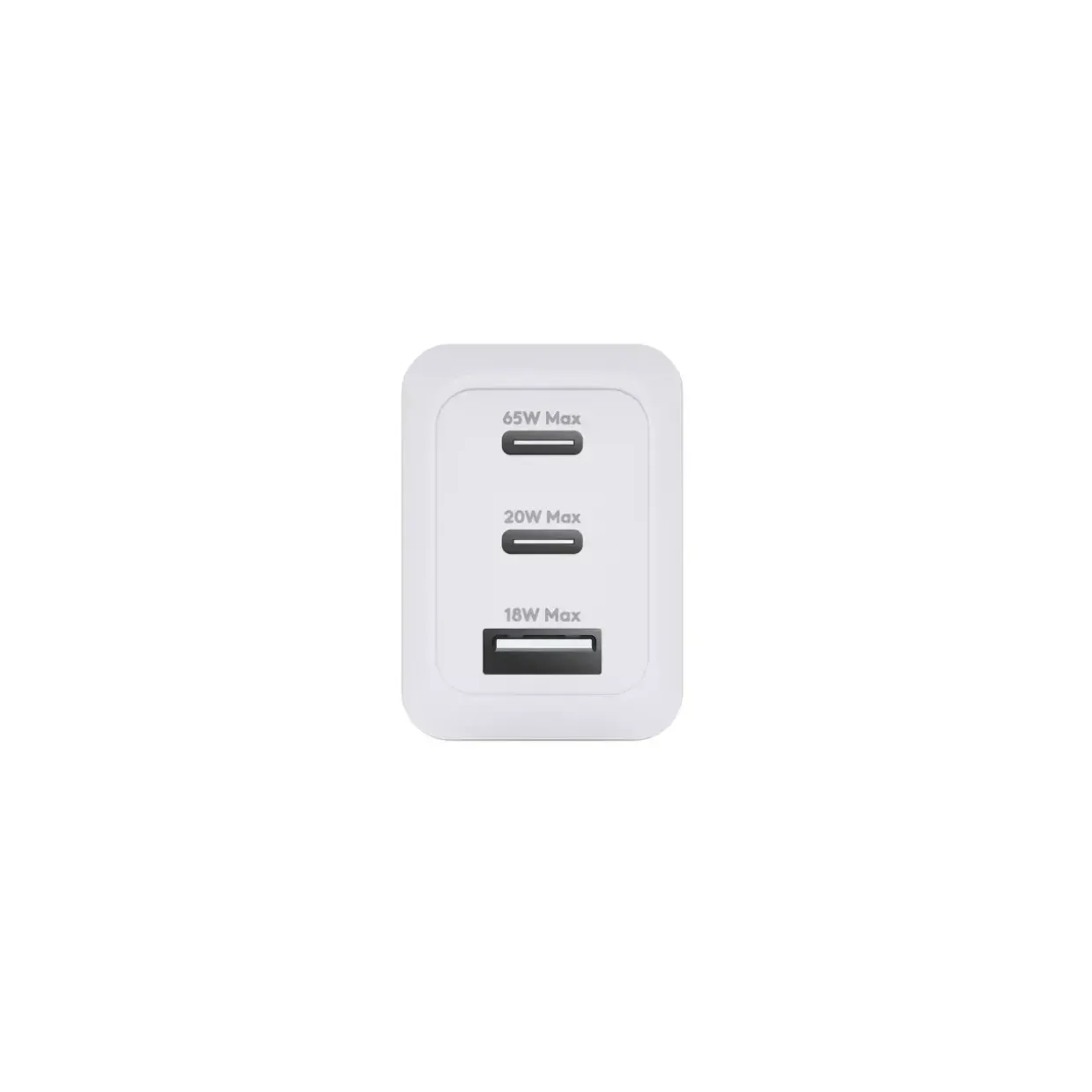 IT Charger - Dbramante1928 re-charge 2xUSB-C 65W + 1xUSB-A Hvid