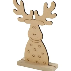 Julefigur Rensdyr 15x3x11 cm