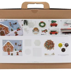 Julekalender - NABBI BioBeads - 24 designs - Karton med print