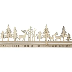 Julekalender nedtælling 12x40x3.6cm