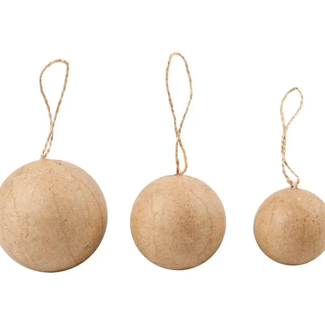 Julekugler - Papmaché 4/5/6cm - 105 stk