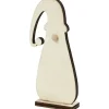 Julenisser træfigurer 10 cm - 3 stk