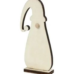 Julenisser træfigurer 10 cm - 3 stk