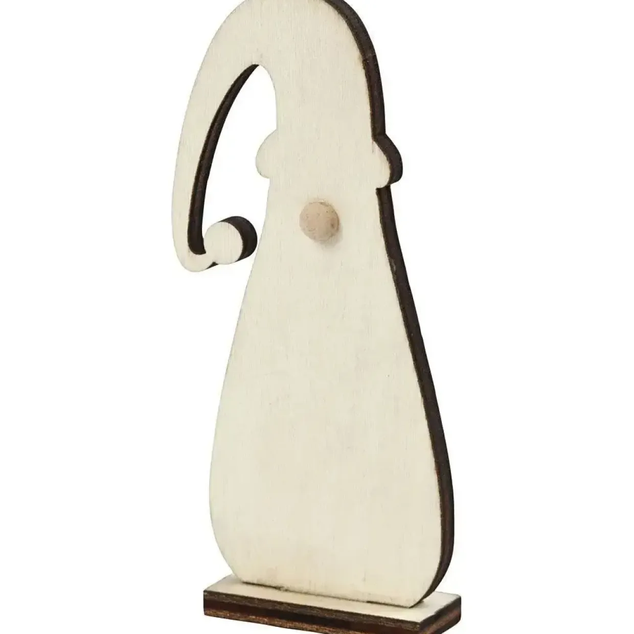 Julenisser træfigurer 10 cm - 3 stk