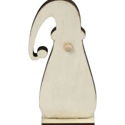 Julenisser træfigurer 10 cm - 3 stk