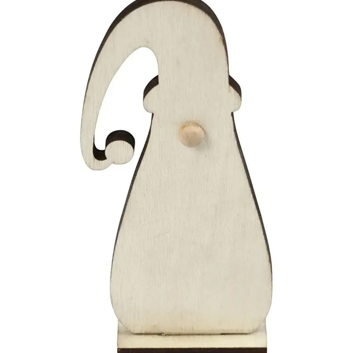 Julenisser træfigurer 10 cm - 3 stk