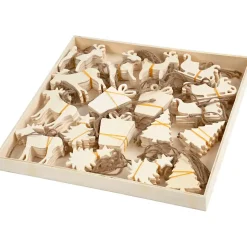 Juleophæng størrelse 7-9 cm tykkelse 4 mm krydsfiner | 90 stk.