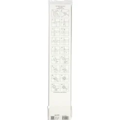 Julestjerner strimler - Rød 25 mm - Ø11,5 cm - 100 stk