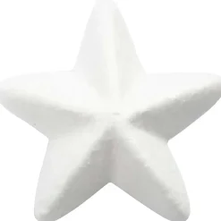 Julestjerner styropor 6 cm - 50 stk