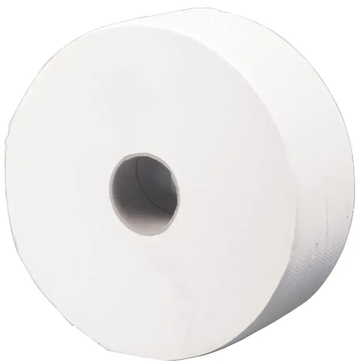 Jumborulle Abena Care-Ness Classic - 2-lags - Midi - 360 m x 9,5 cm - Ø27 cm - Hvid - 6 ruller