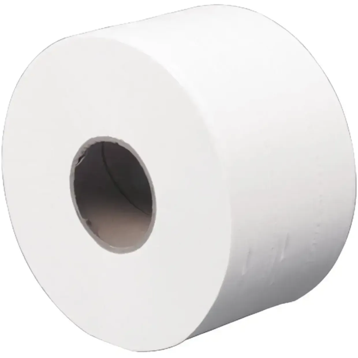 Jumborulle, Abena Care-Ness Excellent, neutral, 2-lags, Mini, 170m x 9,7cm, Ø19,5cm, hvid - 12 stk