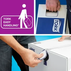 Jumborulle - Tork 110273 - 2-lags - 360 m - Hvid - 6 stk.
