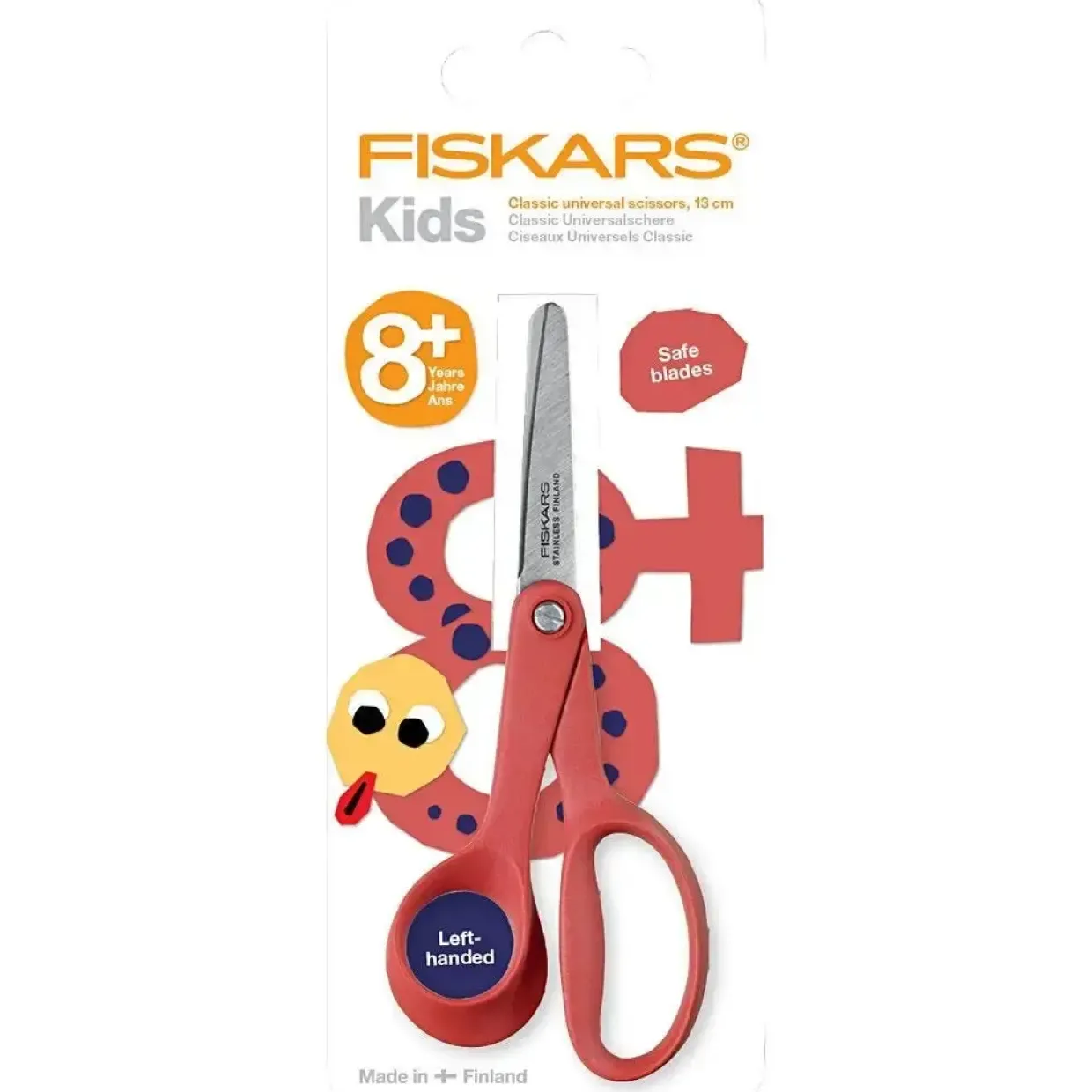 Juniorsaks - Fiskars Classic Venstrehånd - 14 cm