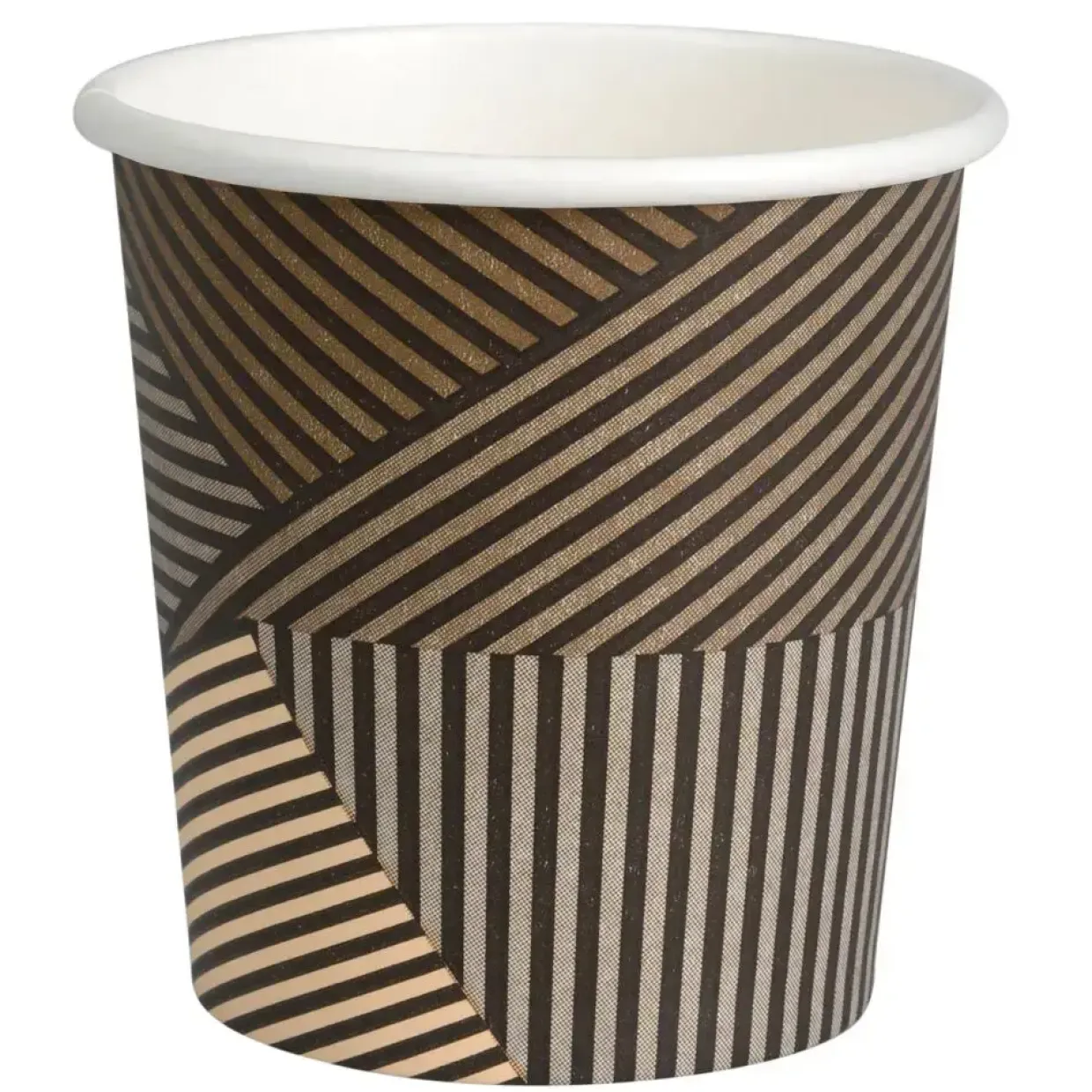 Kaffebæger - Abena Gastro - 100 ml - PE/Pap - Brun - 50 stk