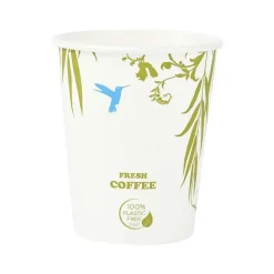 Kaffebæger - 355 ml - plastfri - single wall - 1000 stk