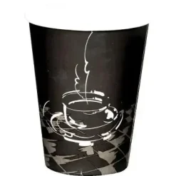 Kaffebæger Pap Ø90xH110mm 30cl 12oz Single Wall Coffeecup - 20 ps x 50 stk/krt