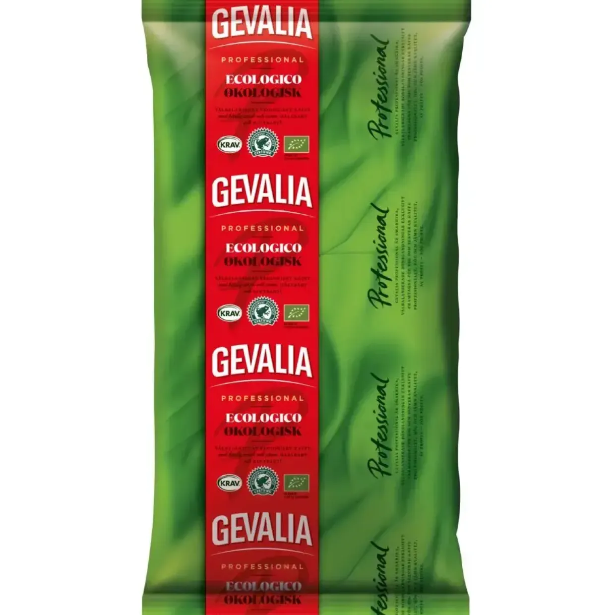 Kaffe, formalet, Gevalia Professionel Økologisk, 1 kg, - 6 stk