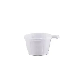 Kaffekop 20cl Ø84xH54mm PS Med Hank Hvid - 20 ps x 50 stk/krt